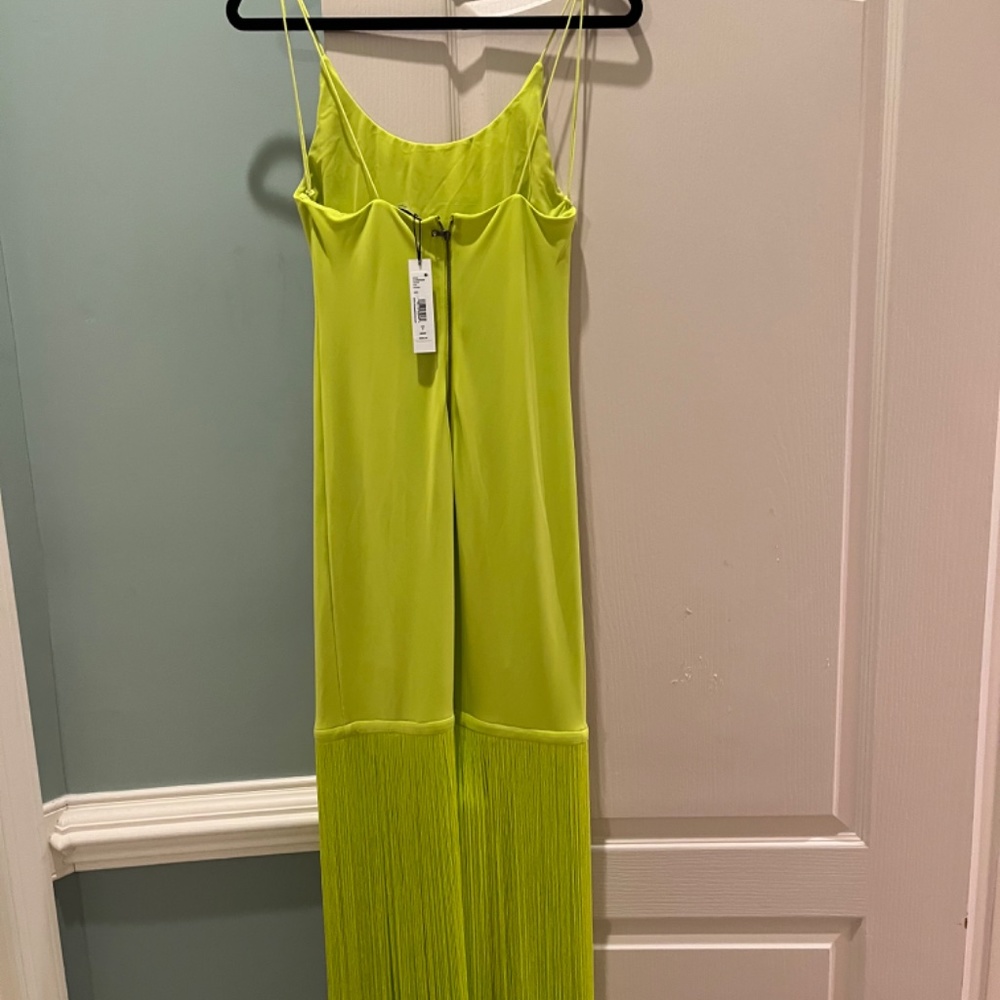 ALICE & OLIVIA CIRTON FRINGE DRESS - Picture 3 of 4